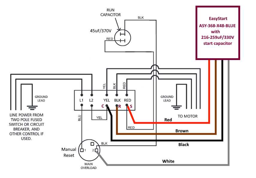 220v well pump wiring diagram