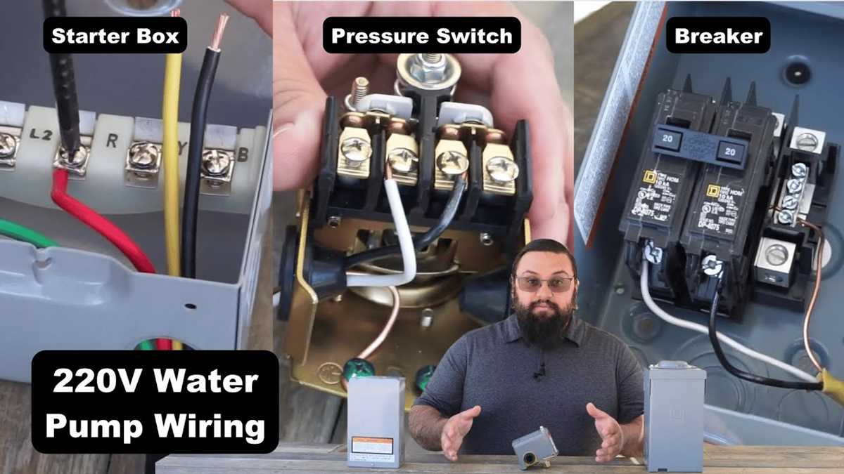 220v well pump wiring diagram