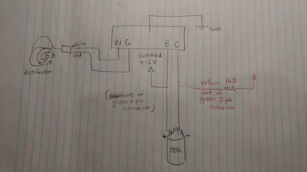 22r distributor wiring diagram