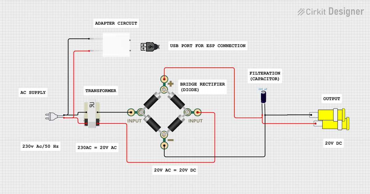230vac to 24vdc converter circuit diagram