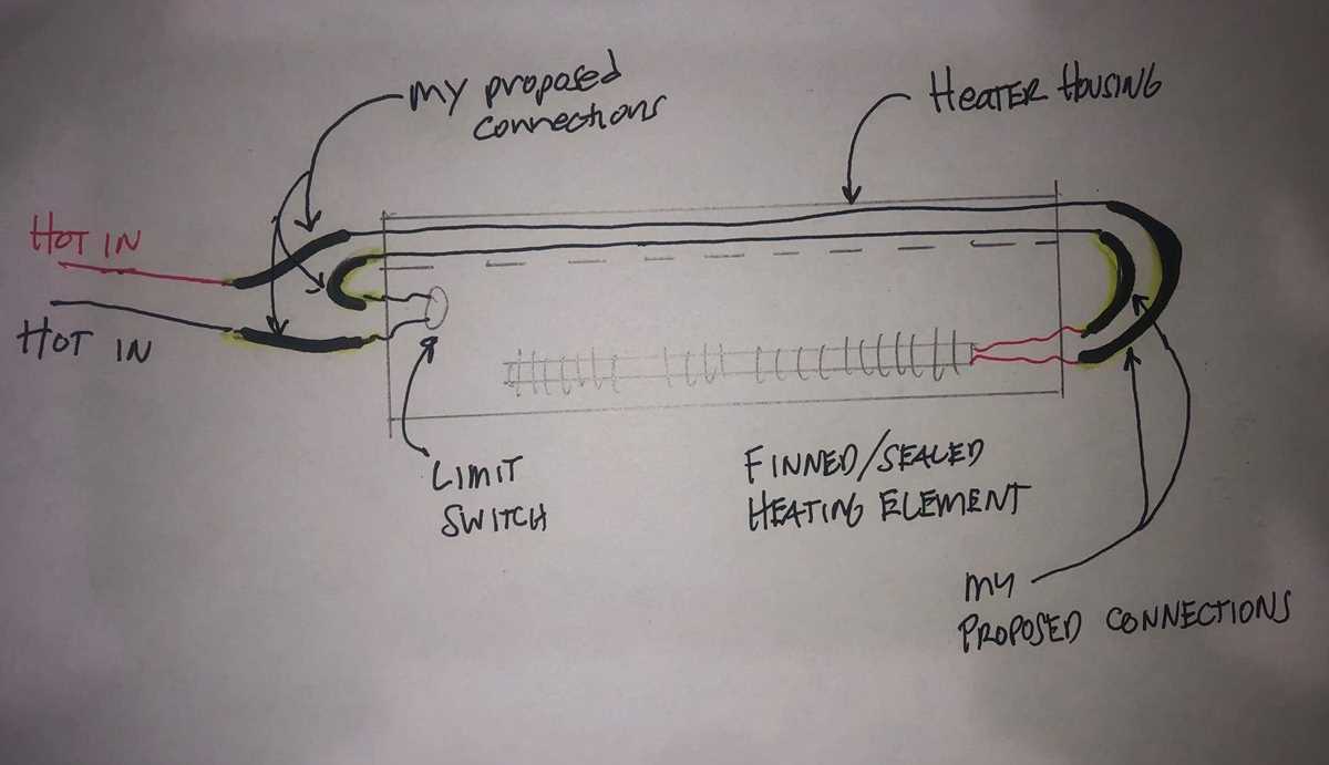 240v electric baseboard heater wiring diagram