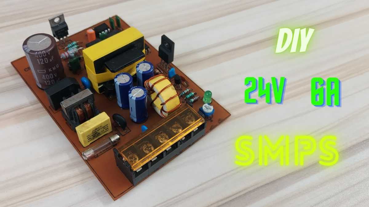 24v smps circuit diagram