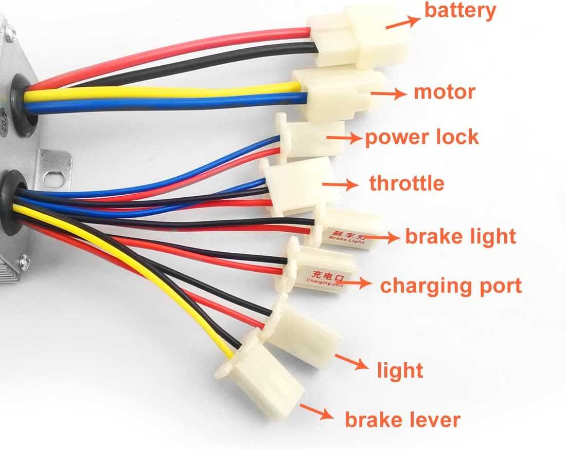 24v electric scooter wiring diagram