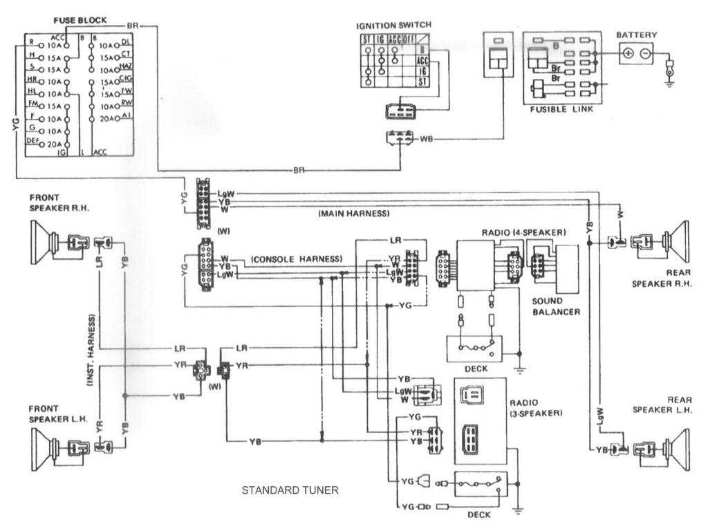 280z wiring diagram
