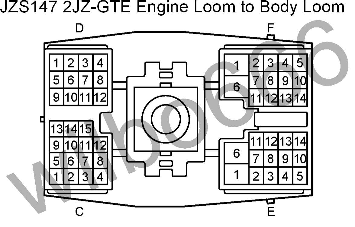 2jzgte wiring harness diagram