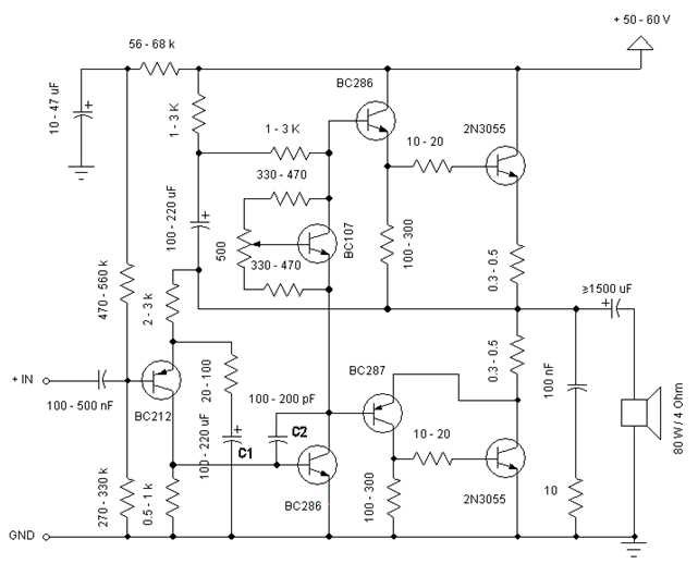 2n3055 circuit diagram 2n3055 circuit diagram