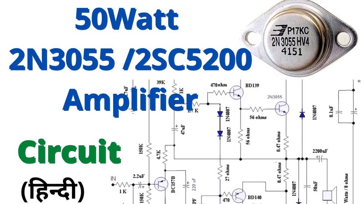 2n3055 circuit diagram 2n3055 circuit diagram