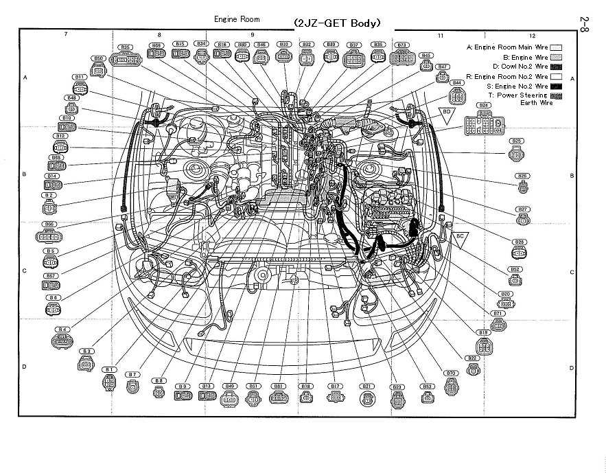 2jzgte wiring harness diagram