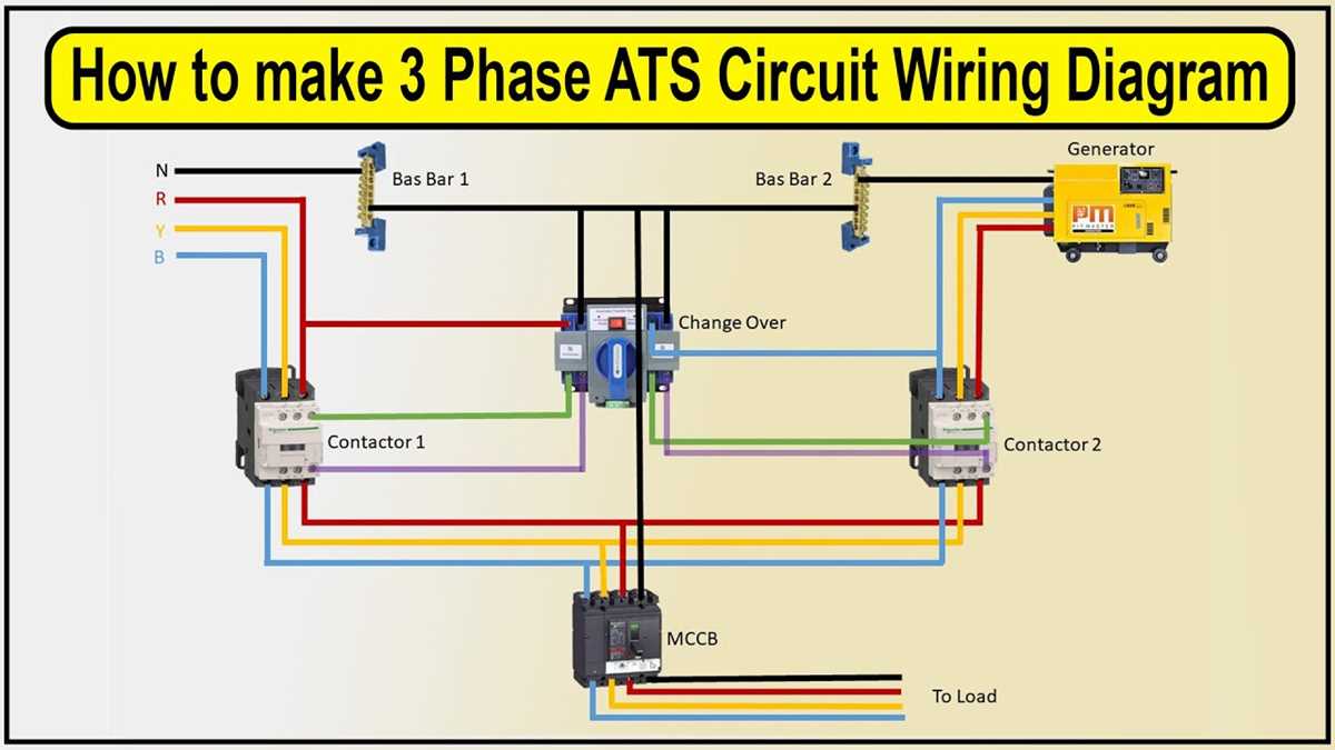 3 phase ats wiring diagram for generator 3 phase ats wiring diagram for generator