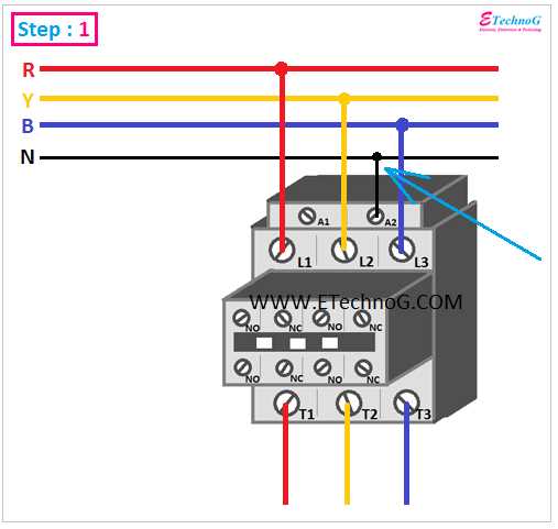 3 phase contactor wiring diagram start stop 3 phase contactor wiring diagram start stop