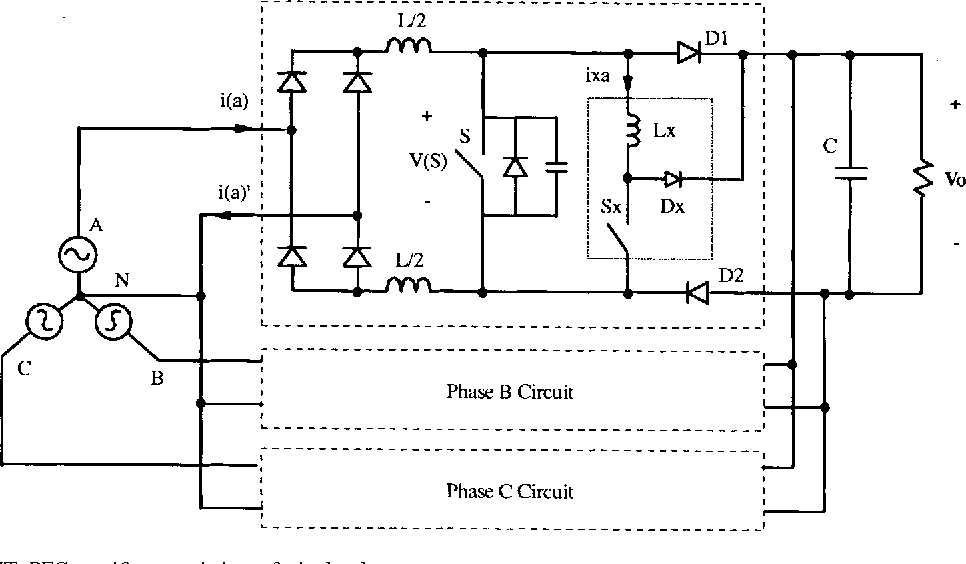 3 phase sequence corrector circuit diagram