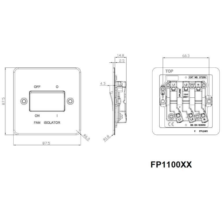 3 pole isolator wiring diagram