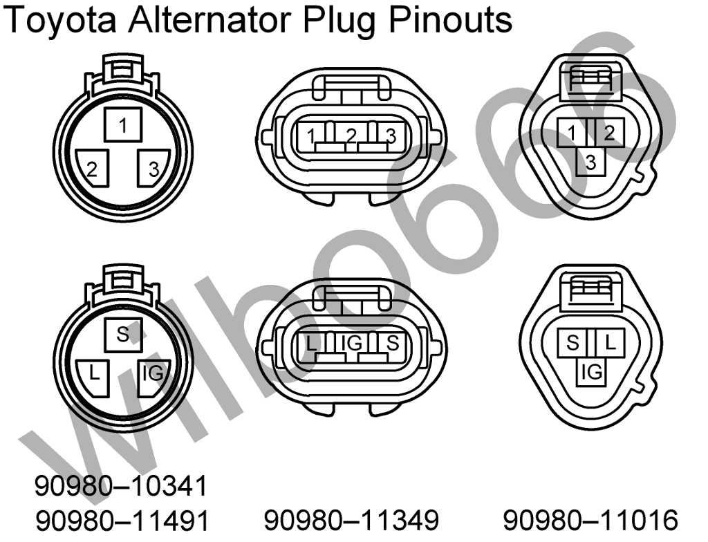 3 prong alternator wiring diagram