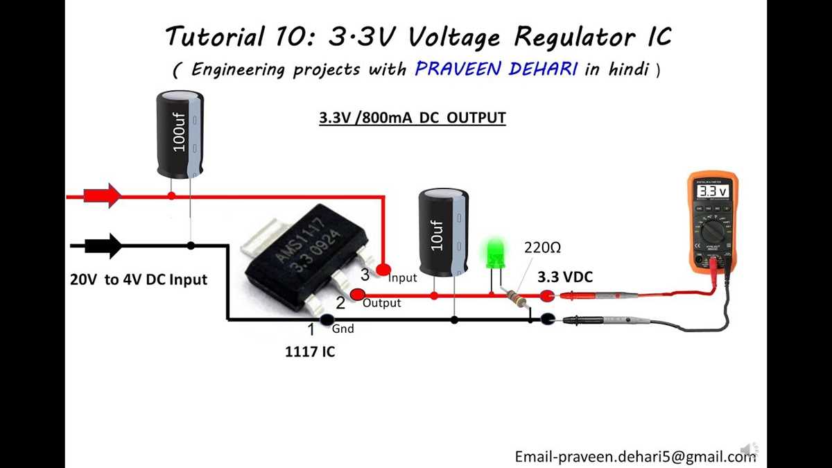 3 volt regulator circuit diagram