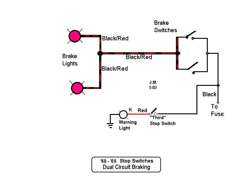 3 wire brake light wiring diagram
