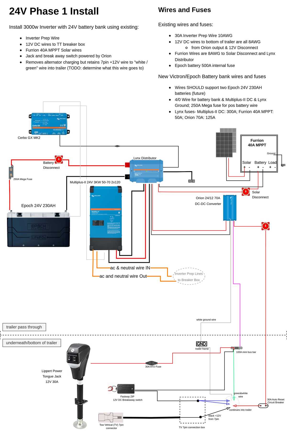 3 wire breakaway switch wiring diagram