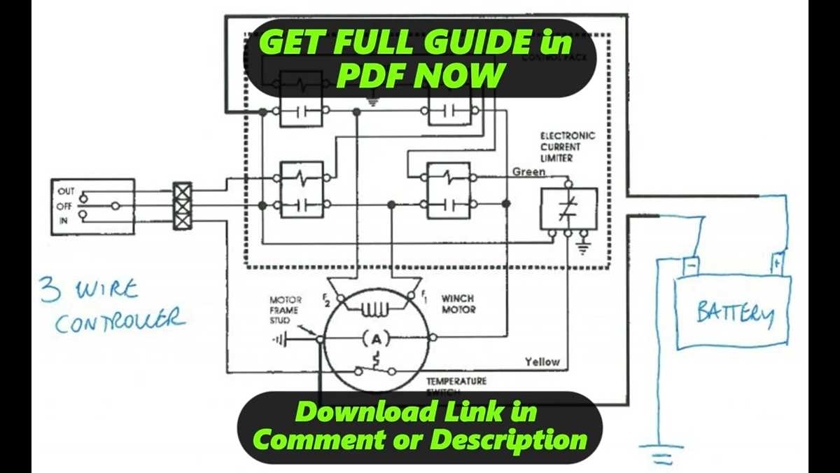 3 wire winch controller wiring diagram