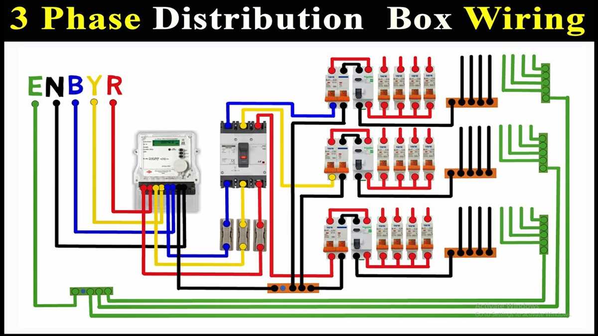 3 phase house wiring diagram