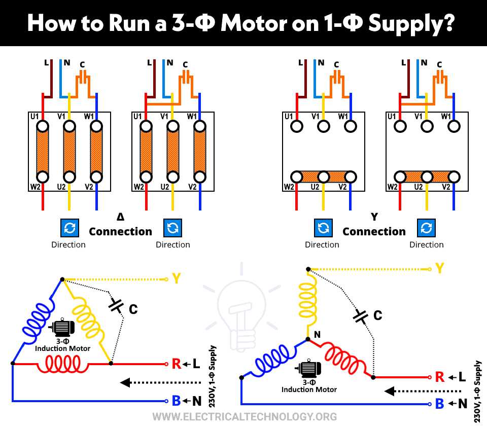 3 phase power circuit diagram