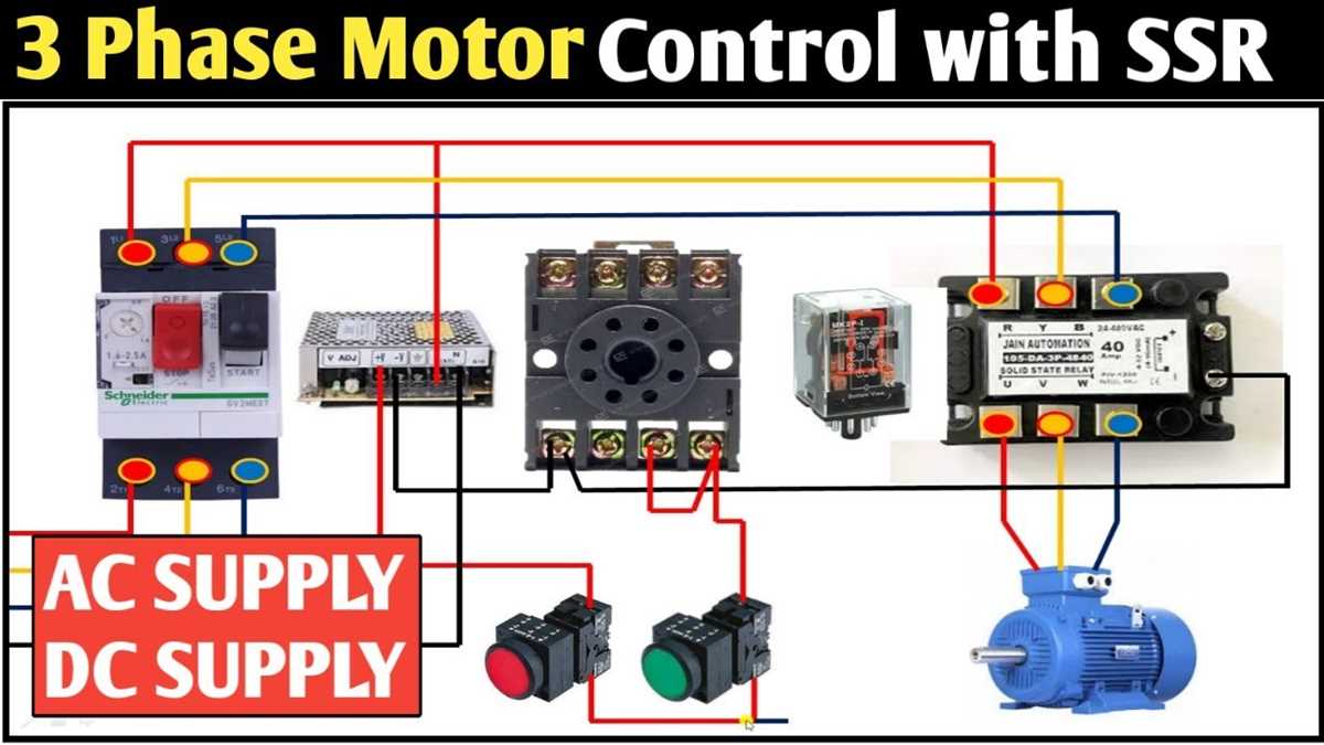 3 phase solid state relay wiring diagram