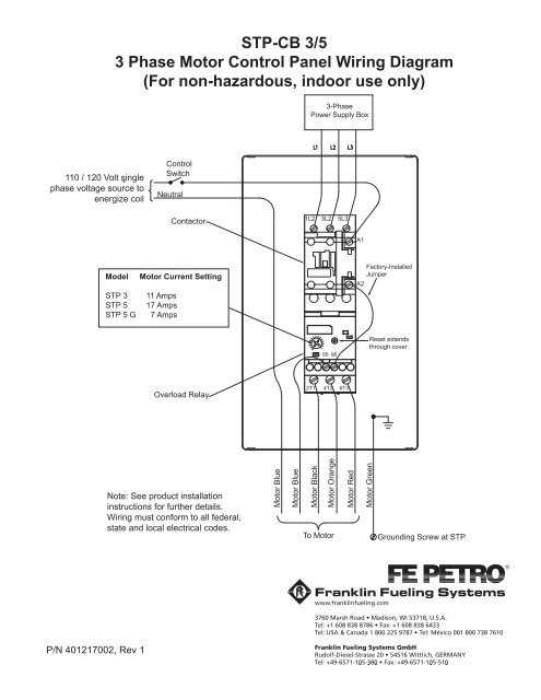3 phase switch wiring diagram