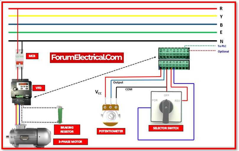 3 phase to single phase motor wiring diagram