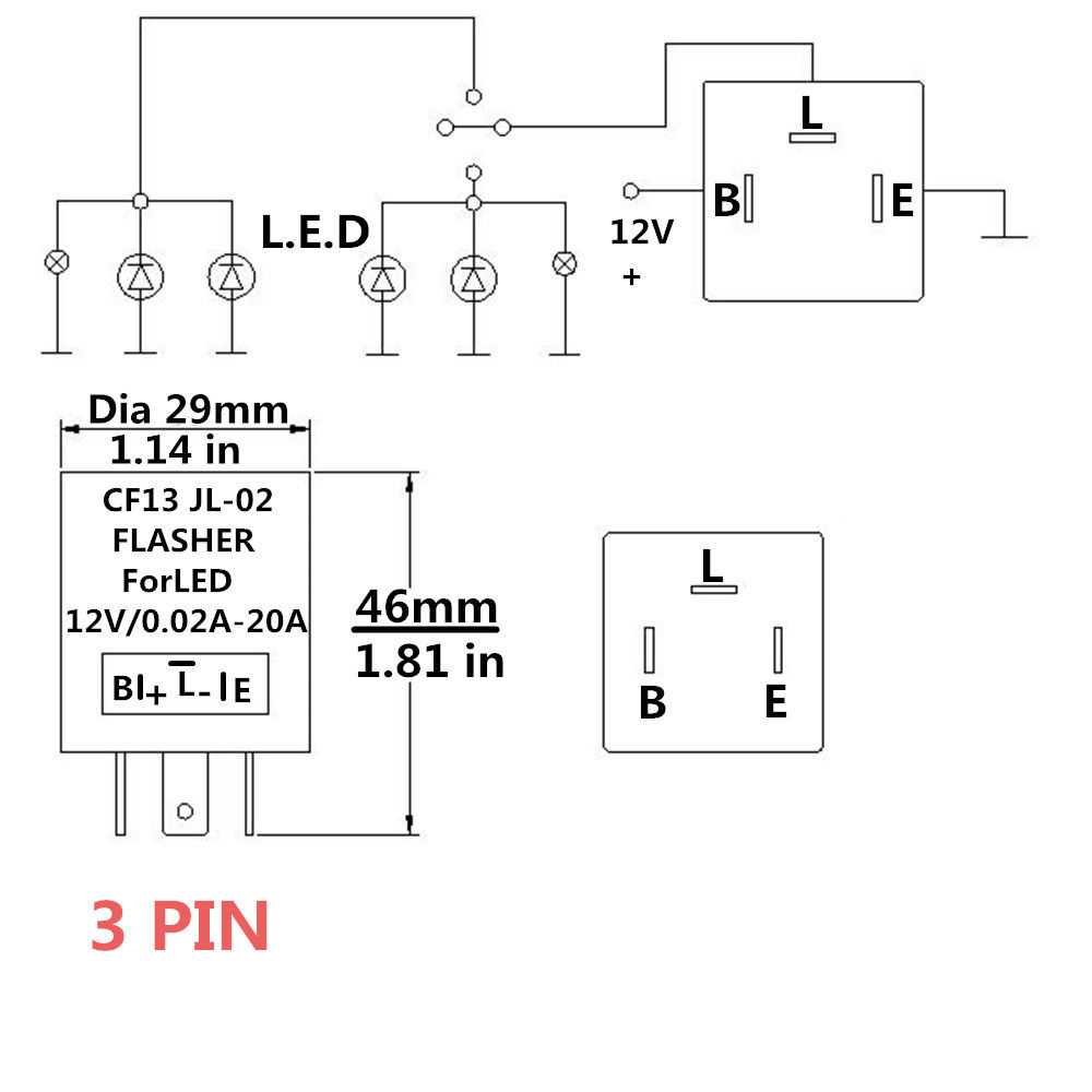 3 pin flasher relay wiring diagram manual