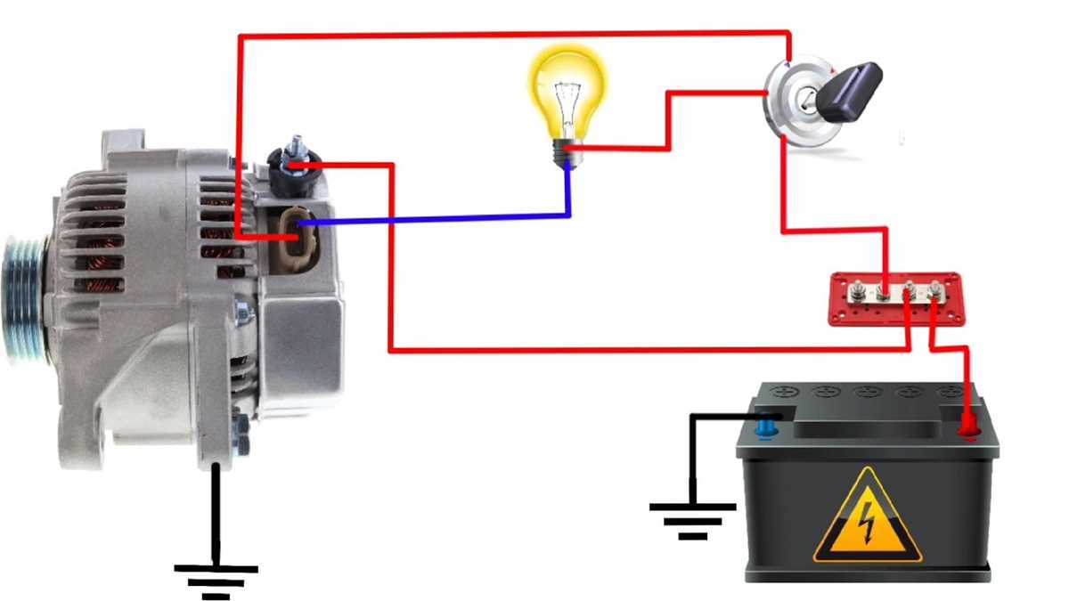 3 prong alternator wiring diagram