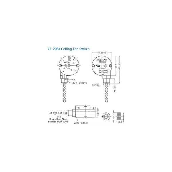3 speed 4 wire fan switch wiring diagram