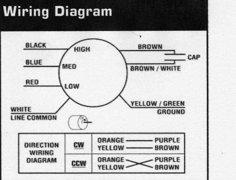 3 speed electric fan motor wiring diagram