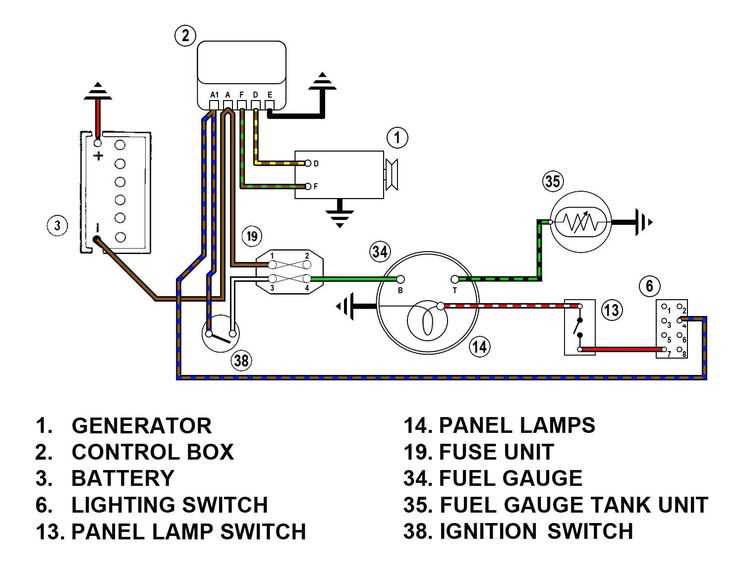 3 wire fuel sending unit wiring diagram
