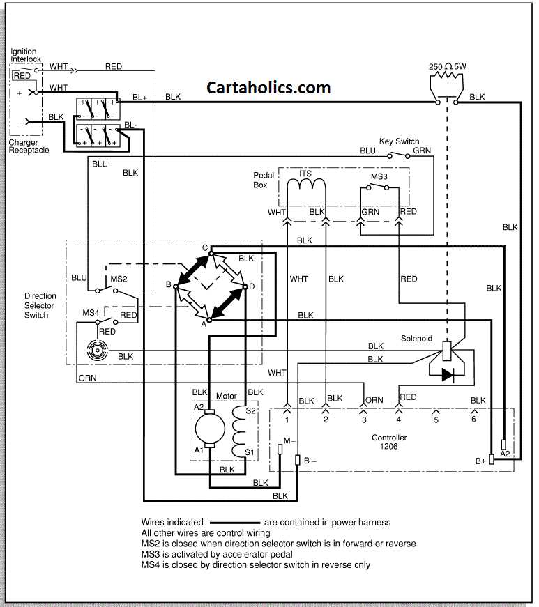 36v golf cart battery wiring diagram