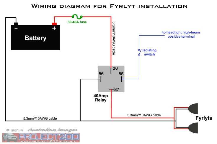 4 pin horn relay wiring diagram