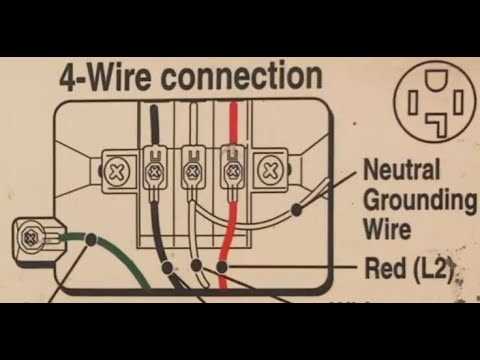 4 wire 220v wiring diagram
