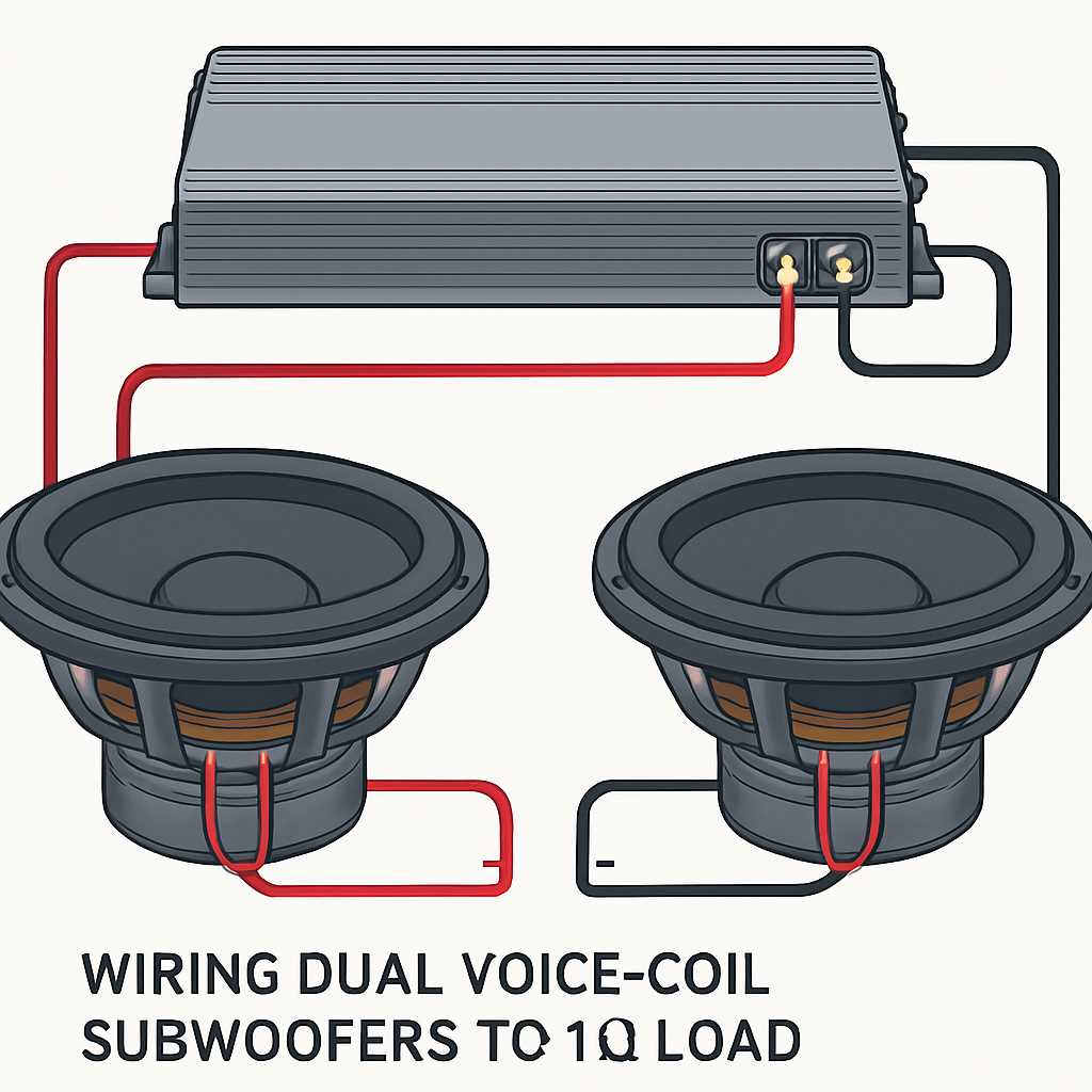 4 channel amp wiring diagram 2 subs