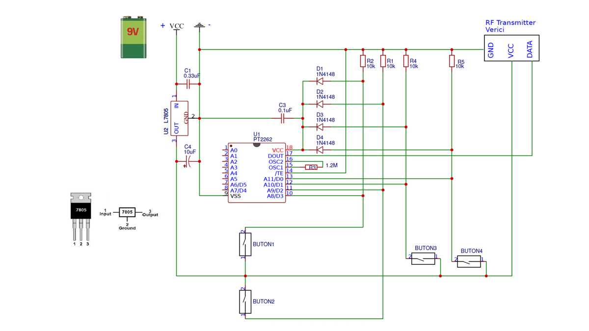 4 channel remote control circuit diagram 4 channel remote control circuit diagram