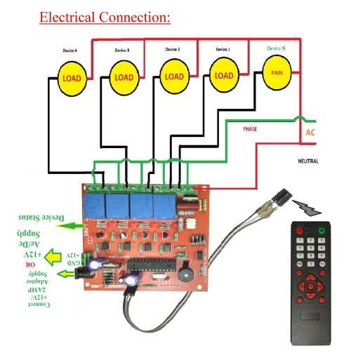 4 channel remote control circuit diagram 4 channel remote control circuit diagram