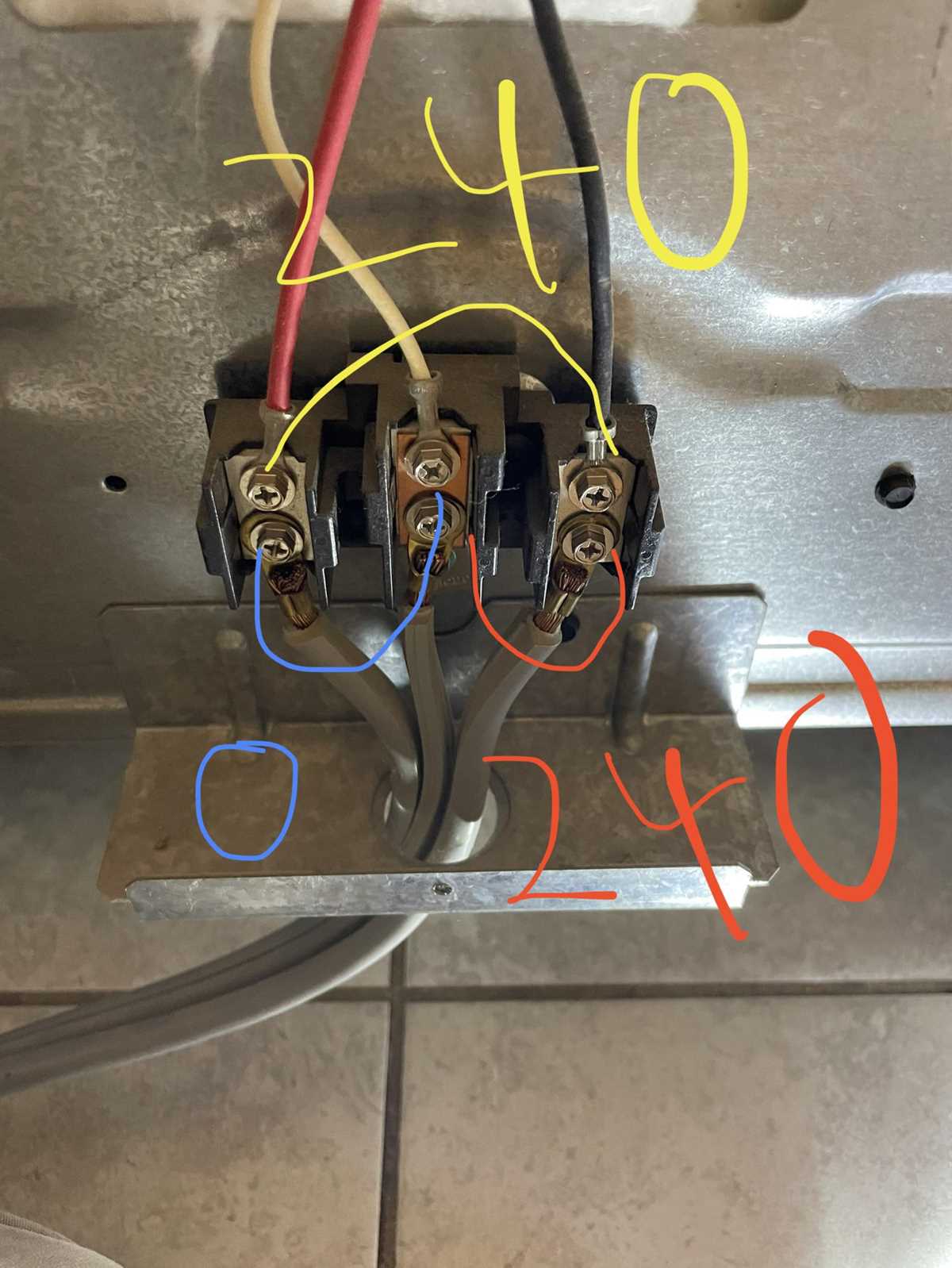 4 wire stove plug wiring diagram