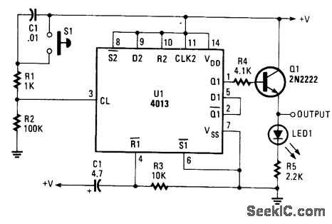 4013 circuit diagram