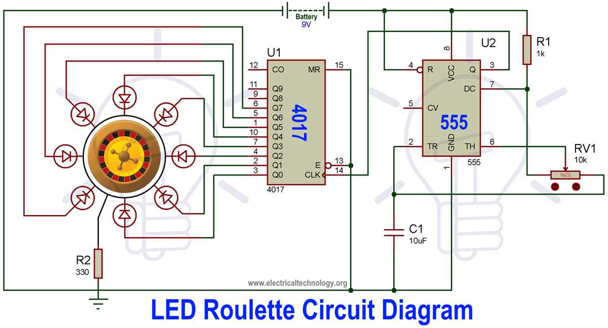 4017 and 555 circuit diagram 4017 and 555 circuit diagram