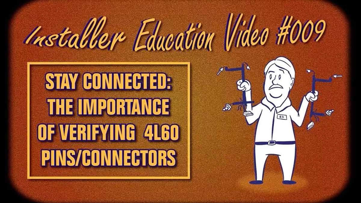 4l60e plug wiring diagram