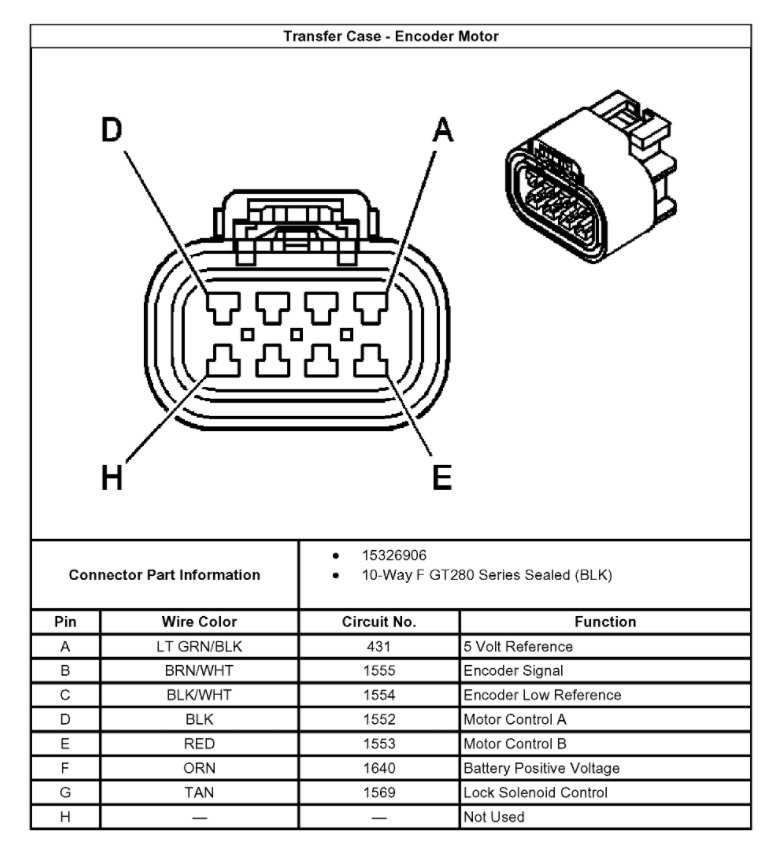4l60e transfer case wiring diagram