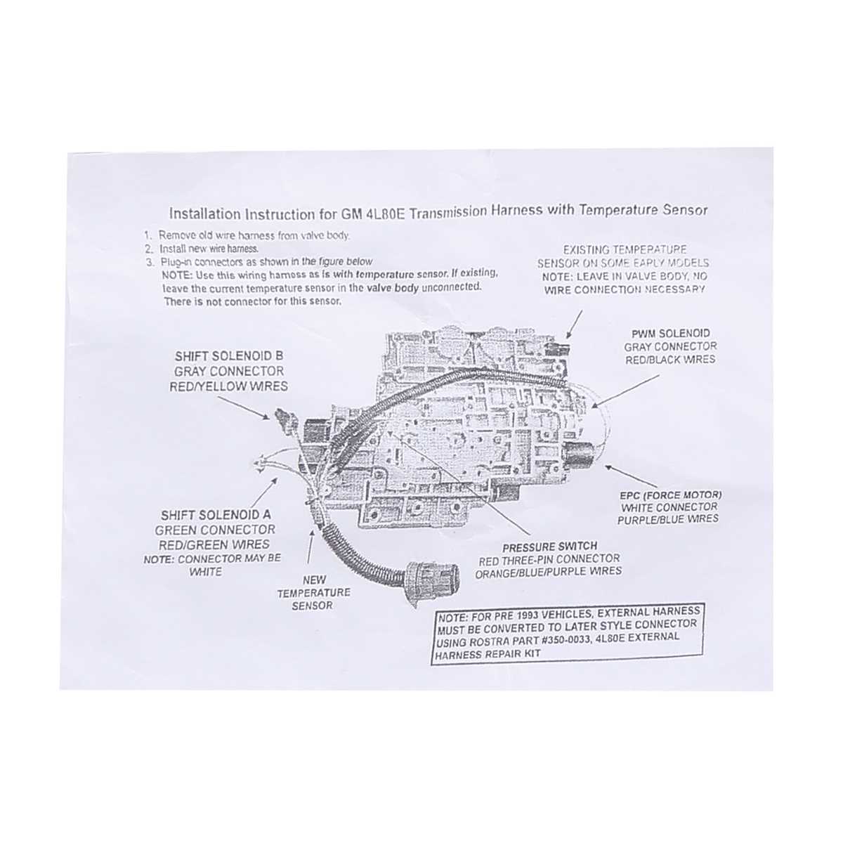 4l80e transmission wiring diagram 4l80e transmission wiring diagram