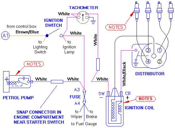 5 wire tachometer wiring diagram