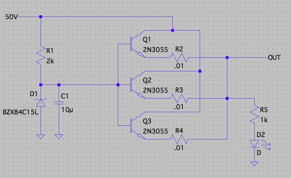 50 k ultra high voltage schematic diagram