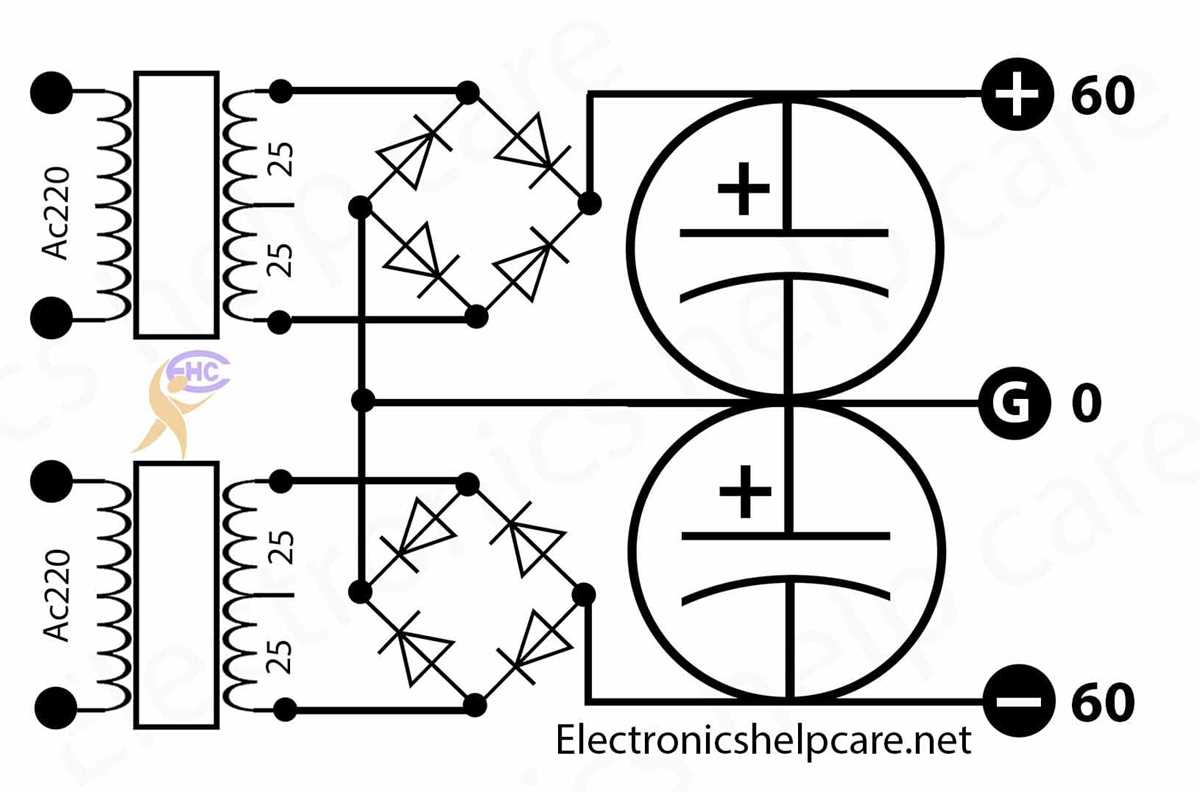 50 k ultra high voltage schematic diagram