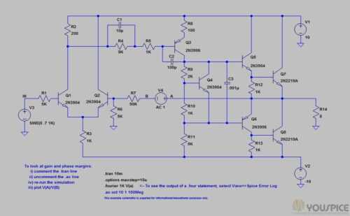 500 watts amplifier circuit diagram
