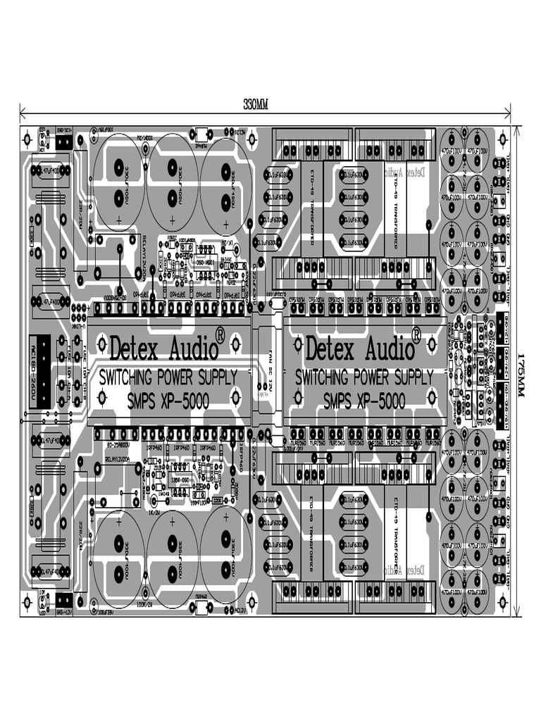 5000 watt amplifier circuit diagram