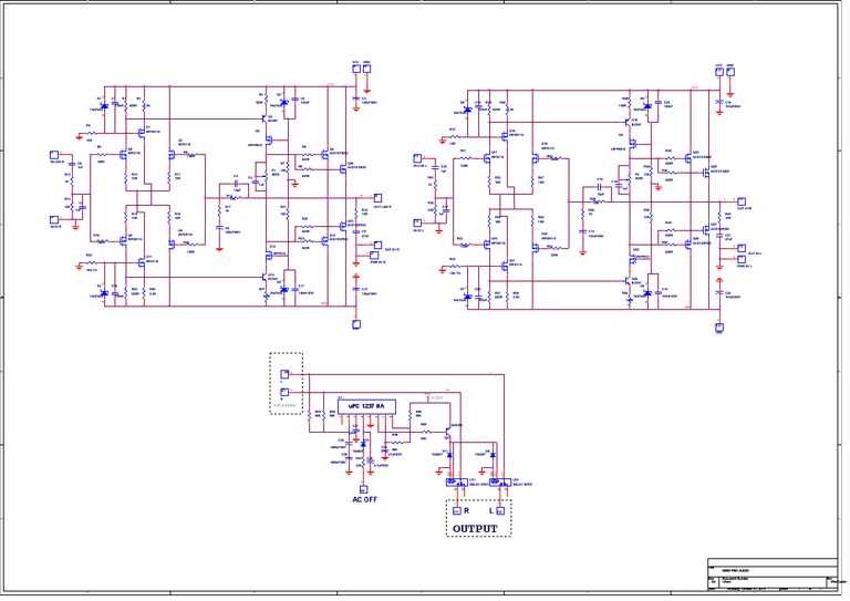 500w amplifier circuit diagram