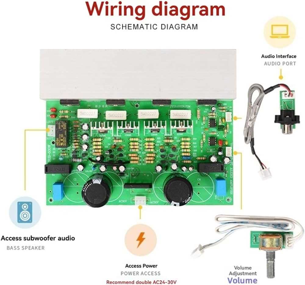 500w power amplifier schematic diagram